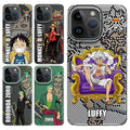 Coque Luffy/Zoro en silicone antichoc pour iPhone