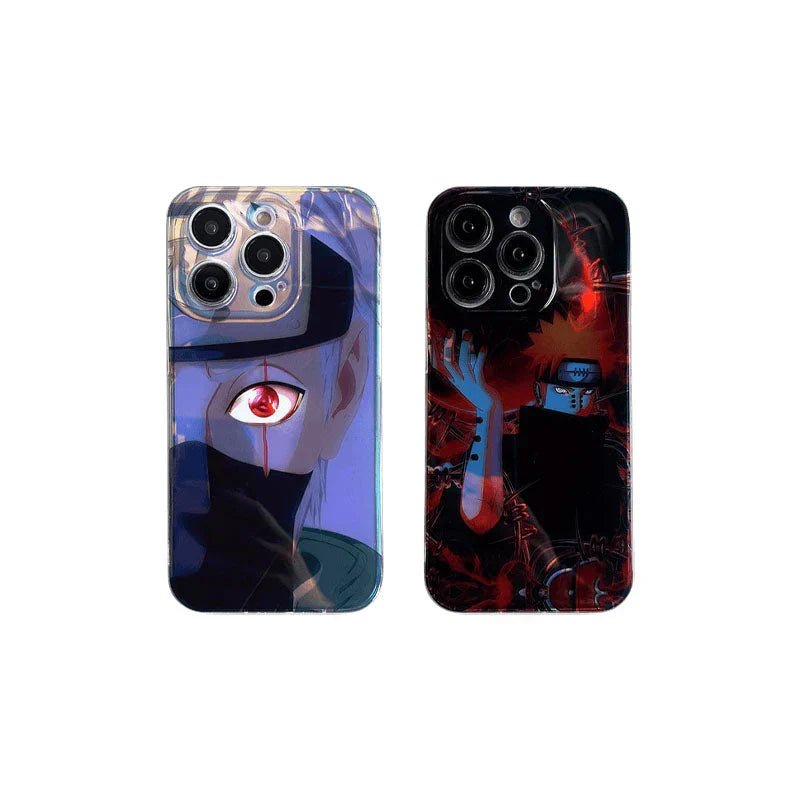 Coque de téléphone antichoc en silicone tendance exquise Kakashi/Pain Apple