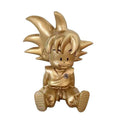 Goku character model small piggy bank