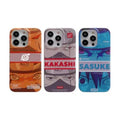 Coque de téléphone anti-collision en silicone tendance exquise Uzumaki/Sasuke/Kakashi Apple