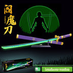 Roronoa Zoro Blocs de Construction Lumineux 806 Pièces Modèle Jouet