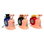 Porte-clés jouet sonore Den Den Mushi Luffy/Ace/Sabo, rétention sonore exclusive, plaisir d'accompagner