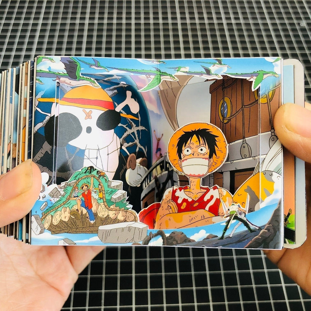 Bandes dessinées en trois dimensions Luffy/Zoro/Chopper