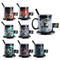 Tasse en céramique Luffy/Zoro thermoréactive changeant de couleur