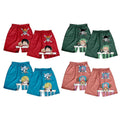 Shorts d'été Luffy/Zoro/Sanji/Chopper Pantalon imprimé texte exquis