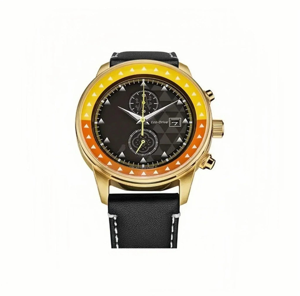 Montre unisexe de sport à quartz analogique Agatsuma Zenitsu pour hommes 100M étanche