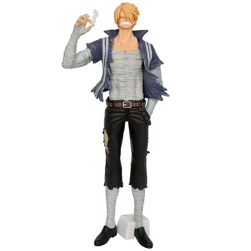 Sculpture de personnages beaux Luffy/Sanji/Zoro