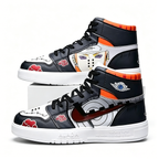 Baskets montantes Naruto Pain Yahiko Anime, chaussures streetwear décontractées à motif Akatsuki