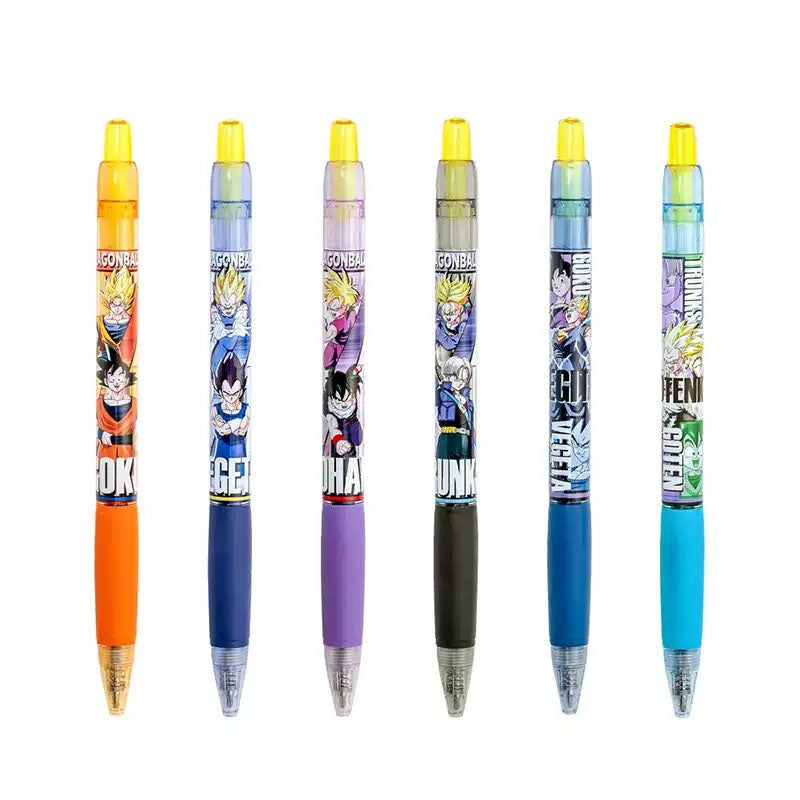 Stylo bille Goku/Vegeta Cool Push - Ressentez la puissance de l'anime en écrivant