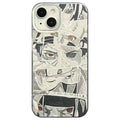 Coque de téléphone en silicone antichoc Sasuke/Itachi pour iPhone