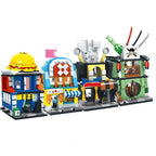 Luffy/Zoro/Sanji Building blocks test children's hands-on skills