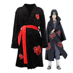 Robe de nuit en flanelle de ninja Fire Shadow - Endormez-vous dans une chemise de nuit confortable