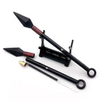 Kakashi/Sasuke Kunai Stylo neutre Kunai en alliage métallique Papeterie Fournitures scolaires