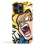 Dragon Ball Goku Super Saiyan Film Phone Case, Hard Shockproof Cover for iPhone