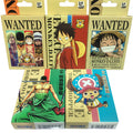 Cartes à jouer Luffy/Zoro/Chopper One Piece mandat d'arrêt