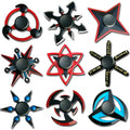 Figurine Sharingan avec hand spinner en métal pour soulager le stress