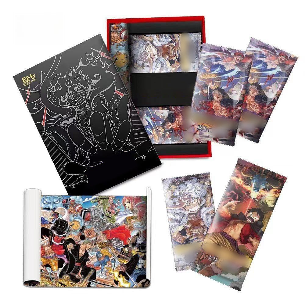 Boîtes mystères de cartes édition limitée Luffy/Zoro/Ace