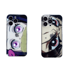 Coque de téléphone Nezuko/Tanjirou en silicone résistant aux chocs