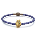 Bracelet de perles Luffy en or, cadeau pour les amoureux de la marine fruitée