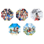 Luffy et d'autres personnages liés au parapluie de tendance, parasol