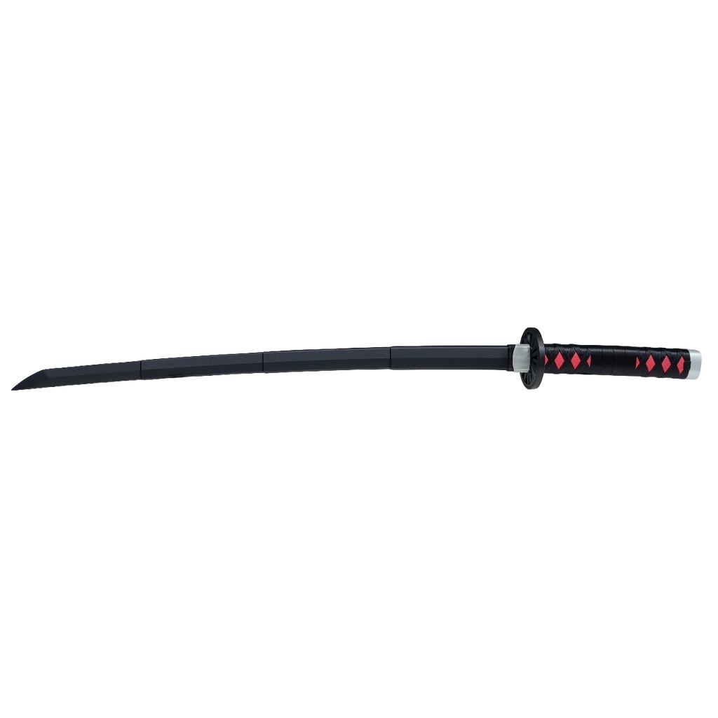 Demon Slayer Tanjiro Zenitsu Katana rétractable, Épée Accessoire de Cosplay Anime