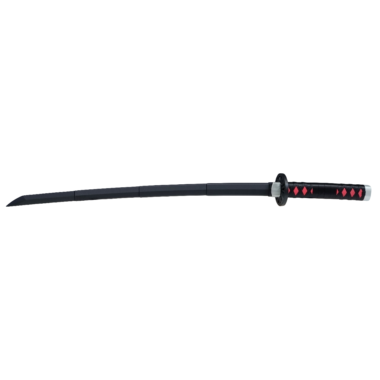 Demon Slayer Tanjiro Zenitsu Katana rétractable, Épée Accessoire de Cosplay Anime