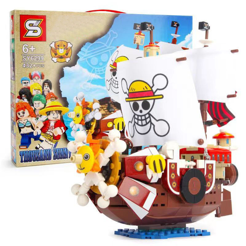 Maquette de bateau pirate Sunny/Merry Building Blocks