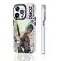 Coque de téléphone anti-choc en silicone Zoro pour iPhone