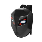 Sharingan Cycling motorcycle Backpack LED hardshell waterproof rider helmet bag