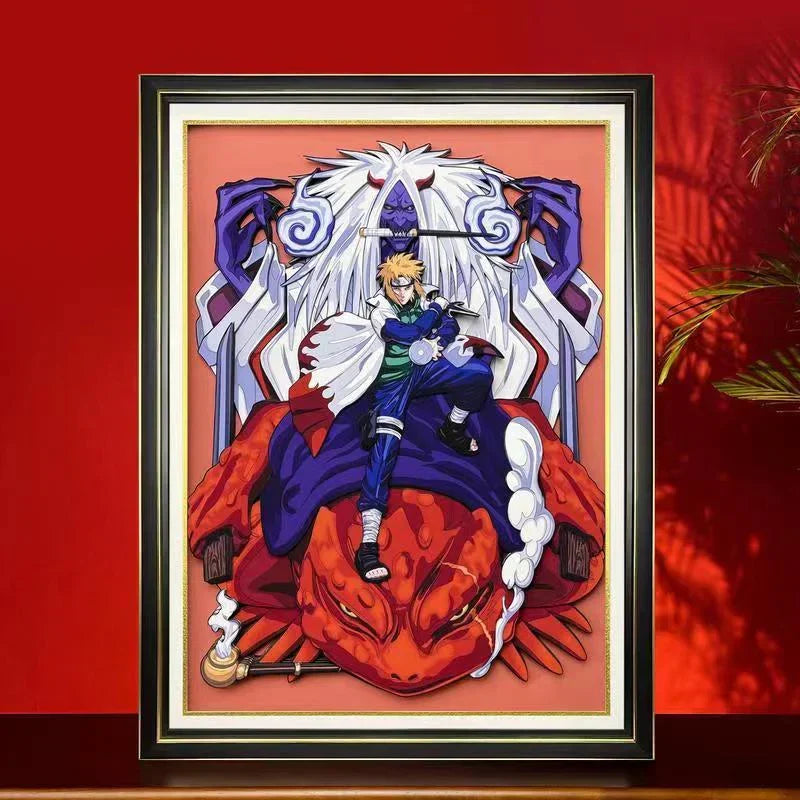Namikaze Minato beau dessin animé, artisanat 3D