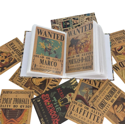 One Piece Wanted Poster Collector Books