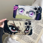 Coque de téléphone Nezuko/Tanjirou en silicone résistant aux chocs