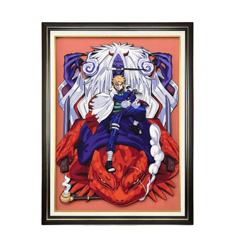 Namikaze Minato beau dessin animé, artisanat 3D