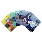 Portefeuille en cuir exquis Sasuke/Itachi/Kakashi avec design grande capacité et excellente qualité