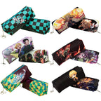 Tanjirou/Nezuko exquise trousse multi-fonctionnelle avec compartiments astucieux et motifs originaux