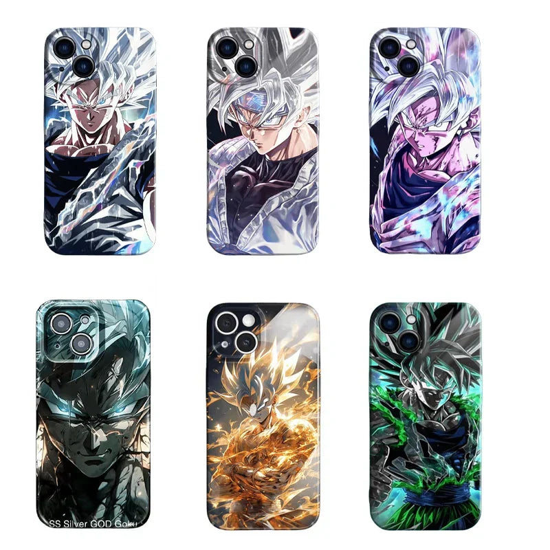 Coque de téléphone Son Goku élégante et cool, résistante aux chutes et aux frottements