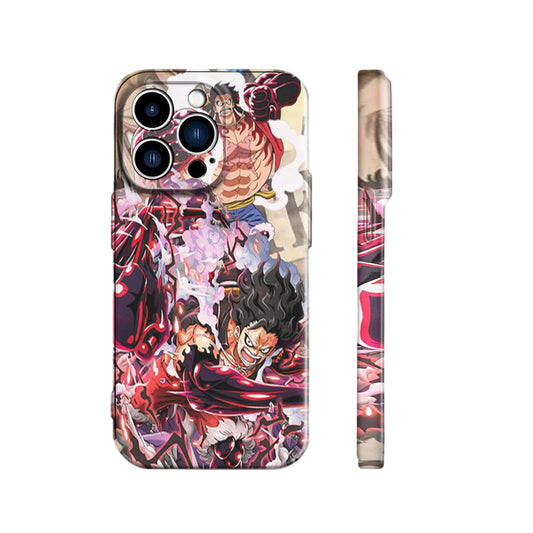 Luffy's Gear 4th Bounceman & Snakeman | One Piece 3D Printed Anime Phone Case