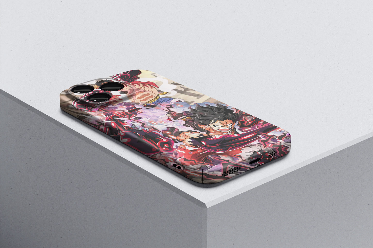 Luffy's Gear 4th Bounceman & Snakeman | One Piece 3D Printed Anime Phone Case