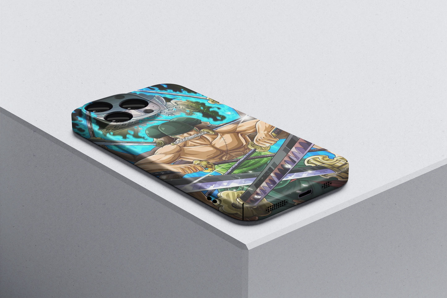 Zoro Nine Sword Style Asura Awakened | One Piece 3D Printed Anime Phone Case
