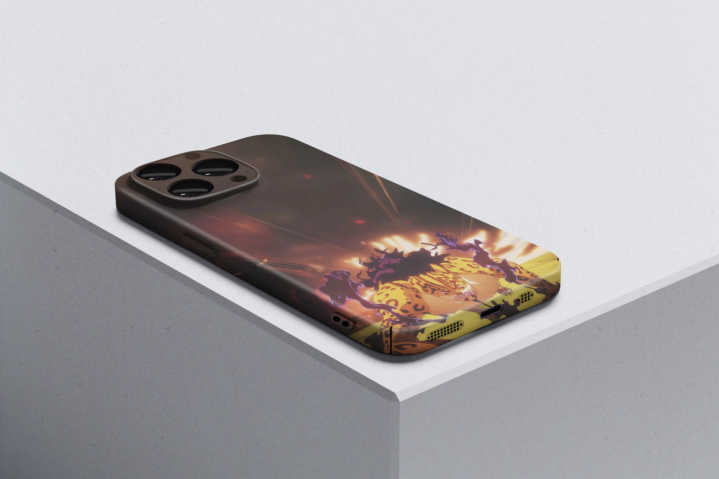 Rob Lucci Fury Of The Leopard | One Piece 3D Printed Anime Phone Case