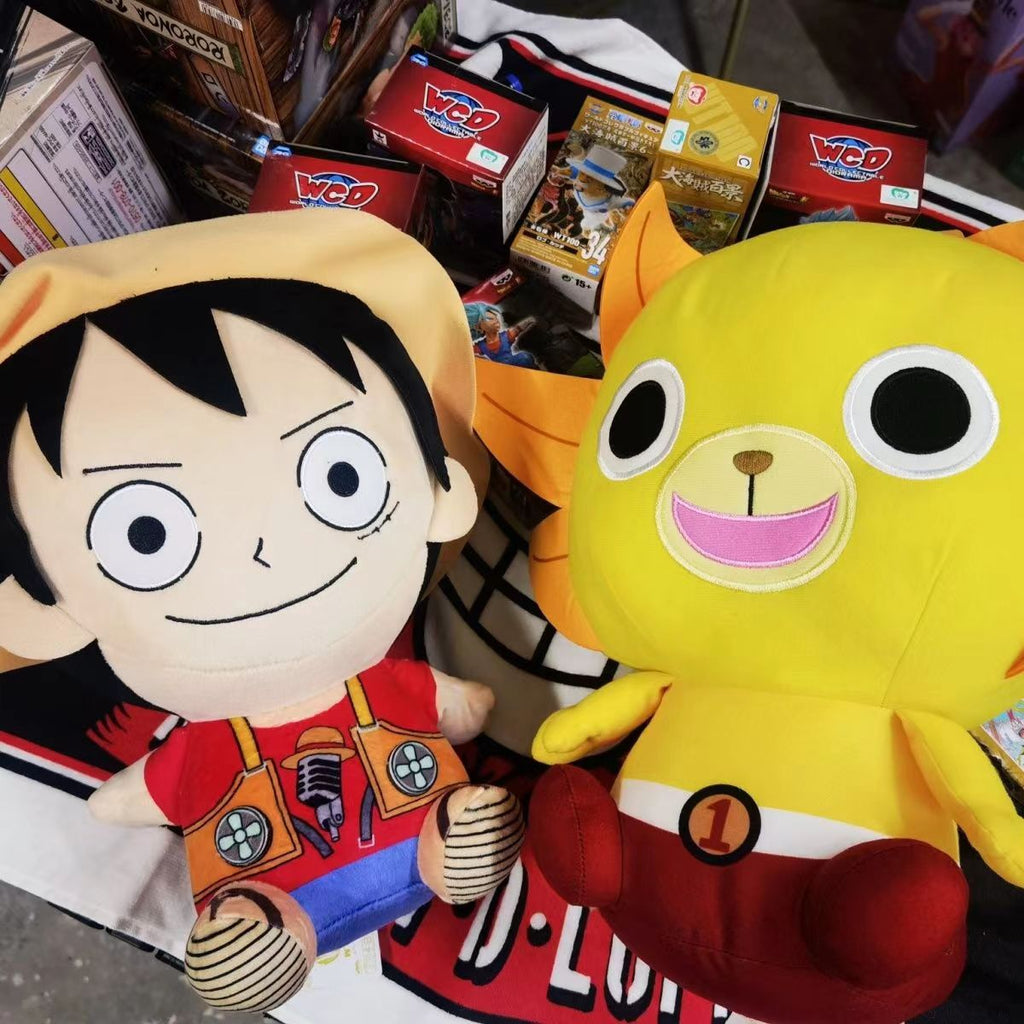 Luffy/Sunny modélisation de jolies poupées en peluche de dessins animés