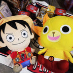 Luffy/Sunny modélisation de jolies poupées en peluche de dessins animés