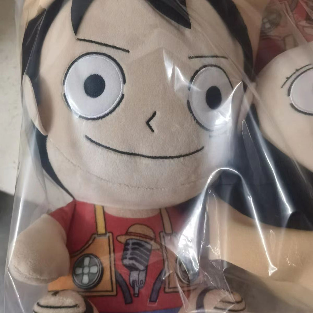 Luffy/Sunny modélisation de jolies poupées en peluche de dessins animés