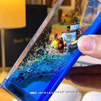 Thousand Sunny fluid drift bottle desktop decoration