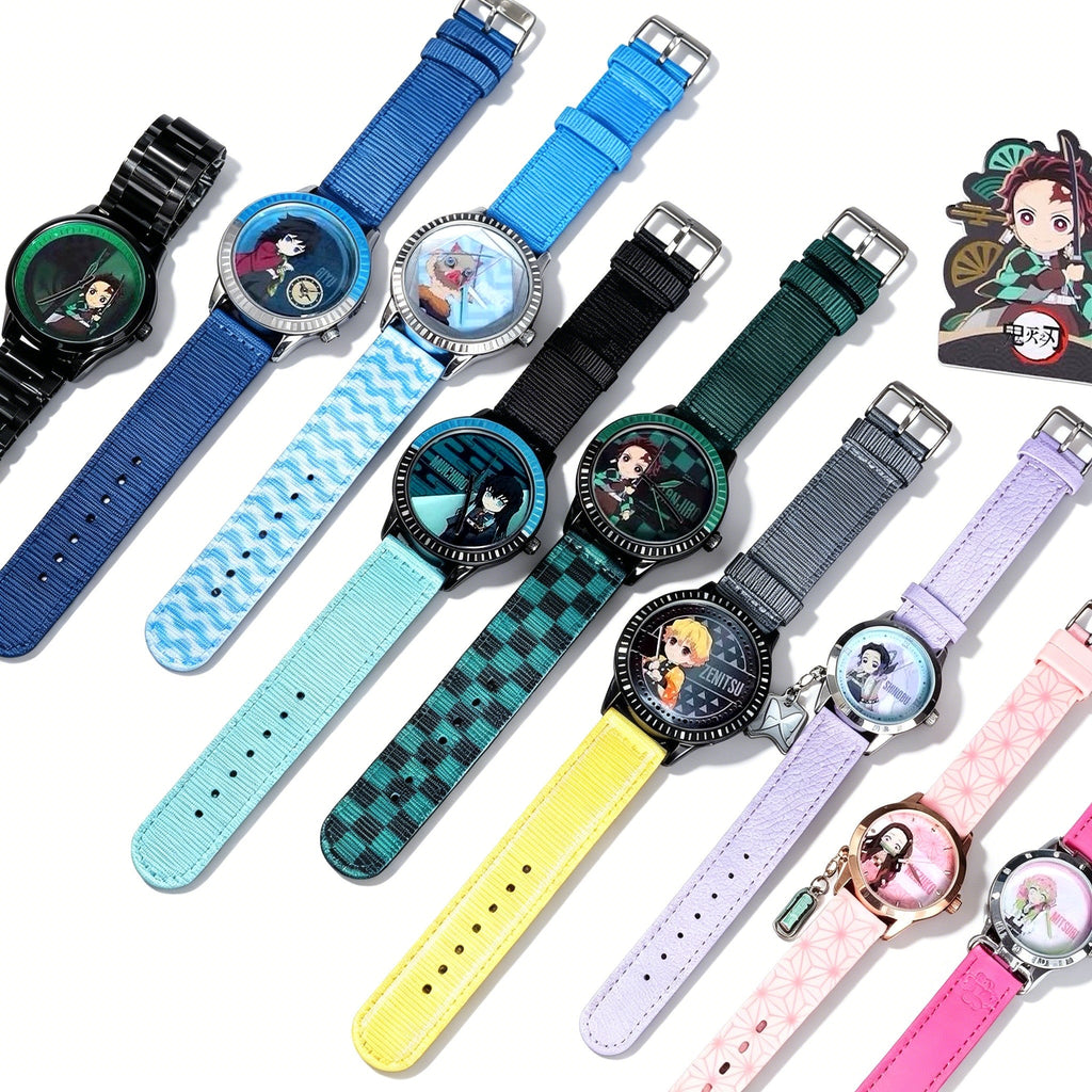 Montre-bracelet surprise Tanjiro/Nezuko - 9 modèles de montres de collection Anime pour les fans