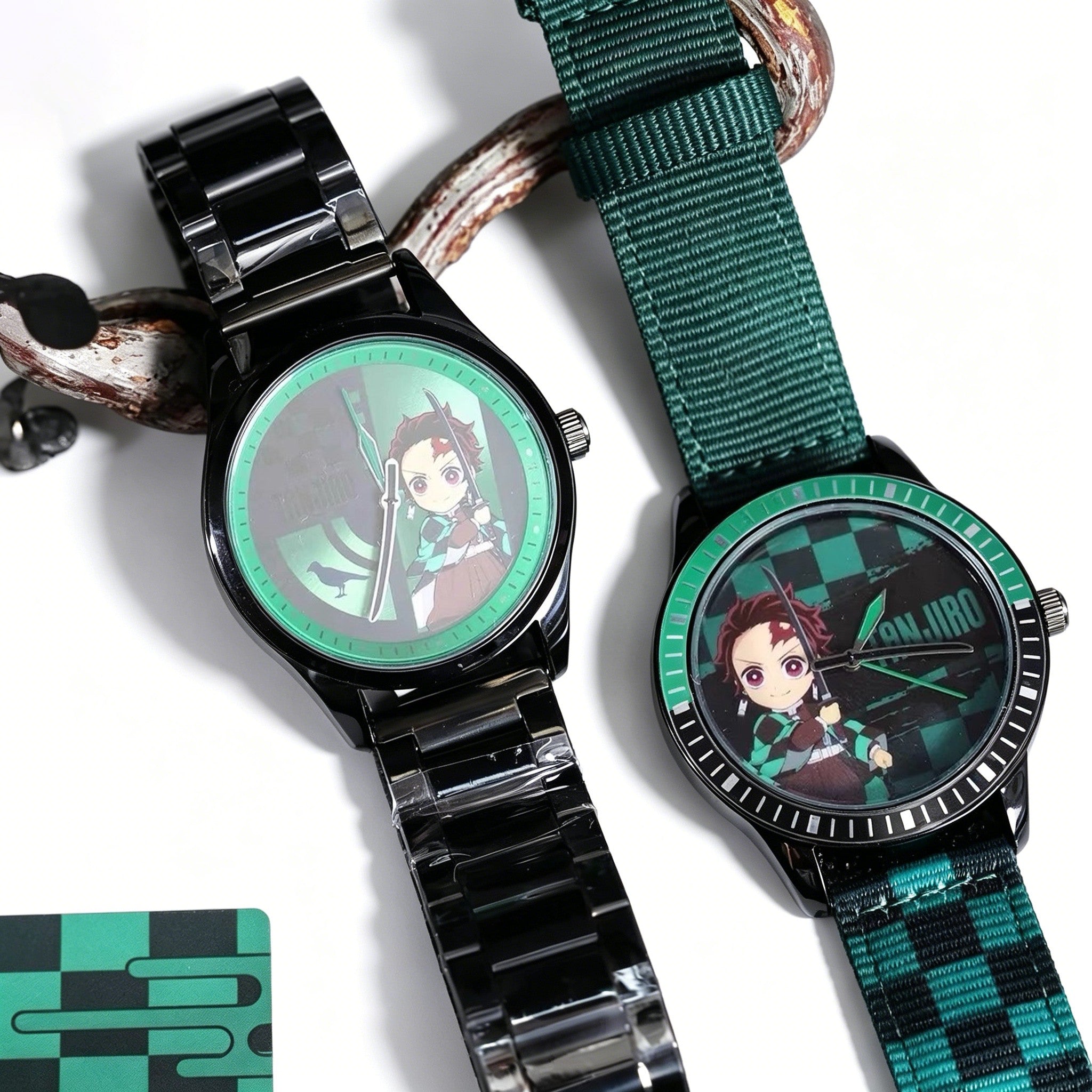 Tanjirou/Nezuko Wristwatch Blind Box - 9 Styles Anime Collectible Watch Mystery Box for Fans