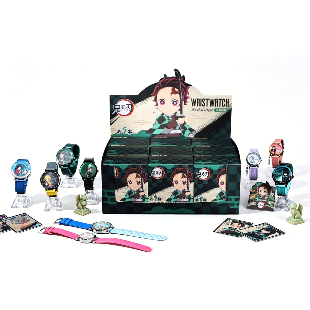Montre-bracelet surprise Tanjiro/Nezuko - 9 modèles de montres de collection Anime pour les fans