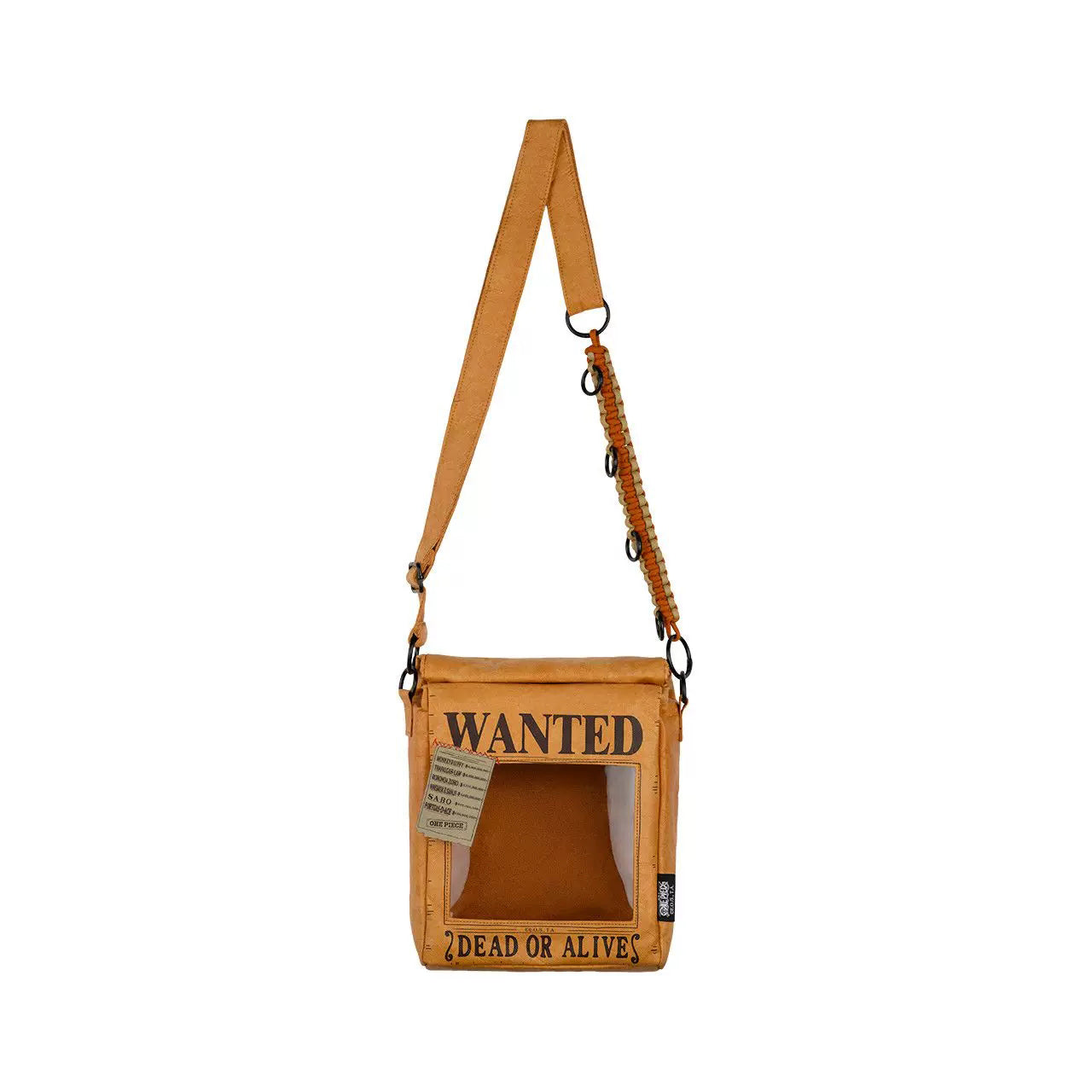 Sac à bandoulière One Piece Luffy Wanted Poster, Sacoche Anime Multi-Poches