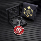 Porte-clés rotatif Sharingan Naruto - Jouet Fidget Spinner Uchiha Anime