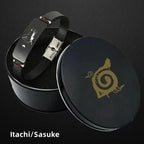 Sasuke/Itachi Titanium Gold Sports Bracelet (Length 21CM width 1CM)